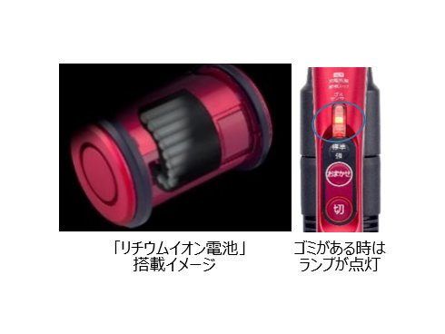 ※タマオ コードレス掃除機 VC-NXS2ダストステーション搭載 充電切れを気にせず最長約60分！ゴミの有無で吸引力を自動調整