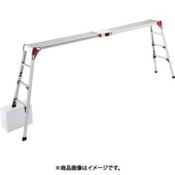 DSL1.0-2712 [天板・脚部伸縮式足場台 DSL型 4段]