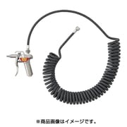 E80-07T [糸巻きコイルホース エアーダスターガンセット ノズル長21mm 寸法7m]