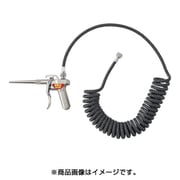 E80-105T [糸巻きコイルホース エアーダスターガンセット ノズル長100mm 寸法5m]