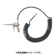 E80-107T [糸巻きコイルホース エアーダスターガンセット ノズル長100mm 寸法7m]