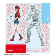 はたらく細胞 アクリルフィギュアスタンド 01 赤血球＆白血球 [キャラクターグッズ]