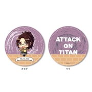進撃の巨人 丸型コインケース E ハンジ・ゾエ [キャラクターグッズ]