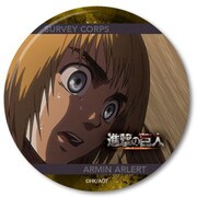 進撃の巨人 3WAY缶バッジ C アルミン・アルレルト [キャラクターグッズ]