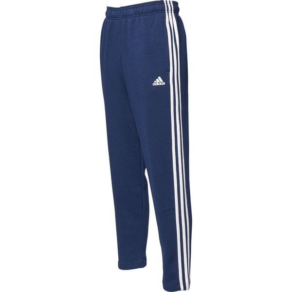BWC97 [ESSENTIALS 3ストライプス スウェット テーパードパンツ 裏起毛 メンズ カレッジネイビー×ホワイト J/O]