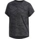 FAO67 DJ2982 [M4Tトレーニング 総柄Tシャツ レディース カーボンS18 J/L]