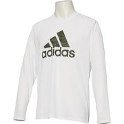 FAO88 [長袖 Tシャツ ESSENTIALS BADGE OF SPORTS メンズ ホワイト J/M]