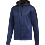 FAS60 [ESSENTIALS ポリエステルフリース フルジップパーカー メンズ 裏起毛 FLカレッジネイビーメランジ J/M]