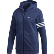 FAT18 DM8552 [SP ID ニットフリースフルZIPパーカー レディース ノーブルインディゴ J/M]