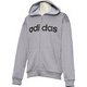 FAT24 [SPORTS ID リニアロゴ スウェット フルジップパーカー メンズ 裏起毛 ミディアムグレイヘザー J/L]