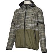 FAT27 [SPORTS ID CAMOグラフィック ウインドパーカー メンズ 裏起毛 ベースグリーンS15 J/M]