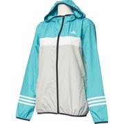 FAT40 [SPORT ID カラーブロック ウィンドフルジップパーカー レディース アッシュシルバーF18 J/L]