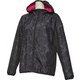 FAT43 [SPORT ID カモフラージュ ウィンドフルジップパーカー レディース 裏起毛 ブラック J/M]