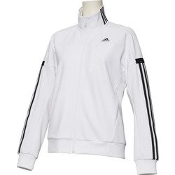 ヨドバシ Com アディダス Adidas Fkk19 24 7 ウォームアップジャケット レディース ホワイト J L 通販 全品無料配達