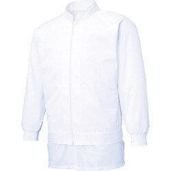 FX70971R-XL-C11 [サンエス 男女共用混入だいきらい長袖ジャケット XL ホワイト]