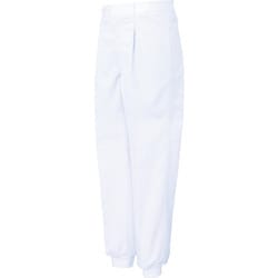 FX70978J-XL-C11 [サンエス 女性用混入だいきらい横ゴム・裾口ジャージパンツ XL ホワイト]
