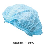 GC0120-BB [ギャザーキャップソフト ブルー (100枚入)]