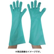 GL45L [エンボス手袋ロング五本絞り グリーン L]
