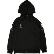 CP18547 2 M [ZIP着まーきのっ＋2 防風ボンディング フリースZIPパーカー Mサイズ ブラック]