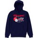 SJ18601 21 XL [CHUPA！ 裏起毛プルパーカー XLサイズ ネイビー]