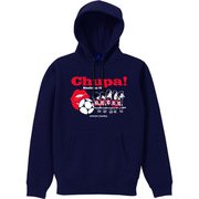 SJ18601 21 XL [CHUPA！ 裏起毛プルパーカー XLサイズ ネイビー]