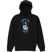 SJ18604 2 XL [青ミラノ 裏起毛プルパーカー XLサイズ ブラック]