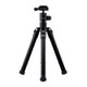 BackPackerAir 5段 アルミ三脚 雲台付 ブラック MeFOTO BPAIRBLK 230340