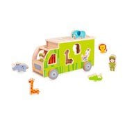 CL4155 アニマル ソーティング トラック [知育玩具]