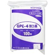 GP E-4 YOKONAGA [「ユニパックGP」E-4 ヨコ長 100×140×0.04 100枚]