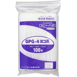 GP G-4 YOKONAGA [「ユニパックGP」G-4 ヨコ長 140×200×0.04 100枚]