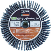GPSP8025-Z80 [TRUSCO GPサンダーペーパーΦ80 ジルコニアねじ込み ＃80 （5枚入）]