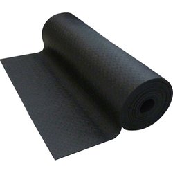 ゴムクッションロール巻 10m ブラック GR10