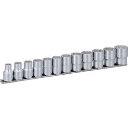ソケットセット 12角 ホルダー付 インチサイズ 12pcs HDB412