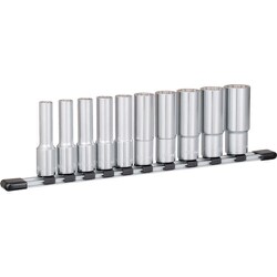 ディープソケットセット 12角 ホルダー付 HDL410
