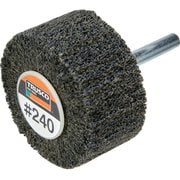 HFN425-240 [TRUSCO 超研削 ナイロン軸付ホイール 40X25X6 ＃240 （5個入）]