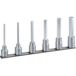 ロングヘキサゴンソケットセット ホルダー付 6pcs HH406L