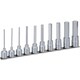 ロングヘキサゴンソケットセット ホルダー付 10pcs HH410LA