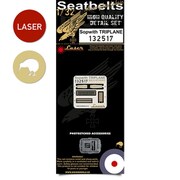 HGW132517 ソッピース・トライプレーン 布製シートベルト ウィングナットウィングス用 [1/32 ディティールアップパーツ]