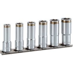 ナットキャッチディープソケットセット 6角 ホルダー付 6pcs HSCL306