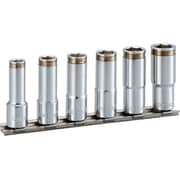 ナットキャッチディープソケットセット 6角 ホルダー付 6pcs HSCL306