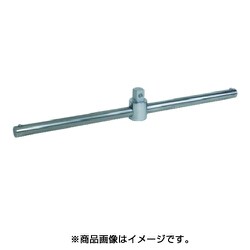 JHWH-20A [スライドTハンドル 3/4 クローム仕上げ 全長490mm]