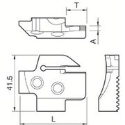 KGDFR-180-5B-C [京セラ 溝入れ用ホルダ]