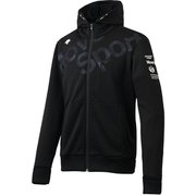 DMMMJF22 BK M [ライトスムース ドライスウェット フーデッドジャケット BK Mサイズ]