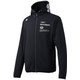 DMMMJF25 BK M [グラフィックフーデッドジャケット メンズ HEAT NAVI ACTIVE SUITS Mサイズ ブラック]