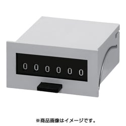 電磁カウンター(リセットツキ) 6桁 MCF-6X AC100V
