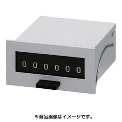 電磁カウンター(リセットツキ) 6桁 MCF-6X DC24V