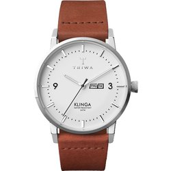 New]TRIWA thoria Silver brown mens Ladies KLST104-CL010312