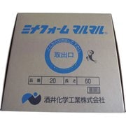 MM-25 [弾性シーラントバックアップ材 ミナフォームマルマル ＃25 25mm直径×2m ホワイト 100本入]