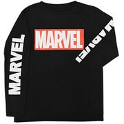 MV-LST01 [MARVEL ロングTシャツ ブラック M]