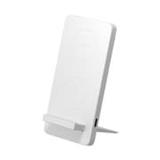 Qi対応 10W ワイヤレス充電スタンド ホワイト SD-QW02-WH